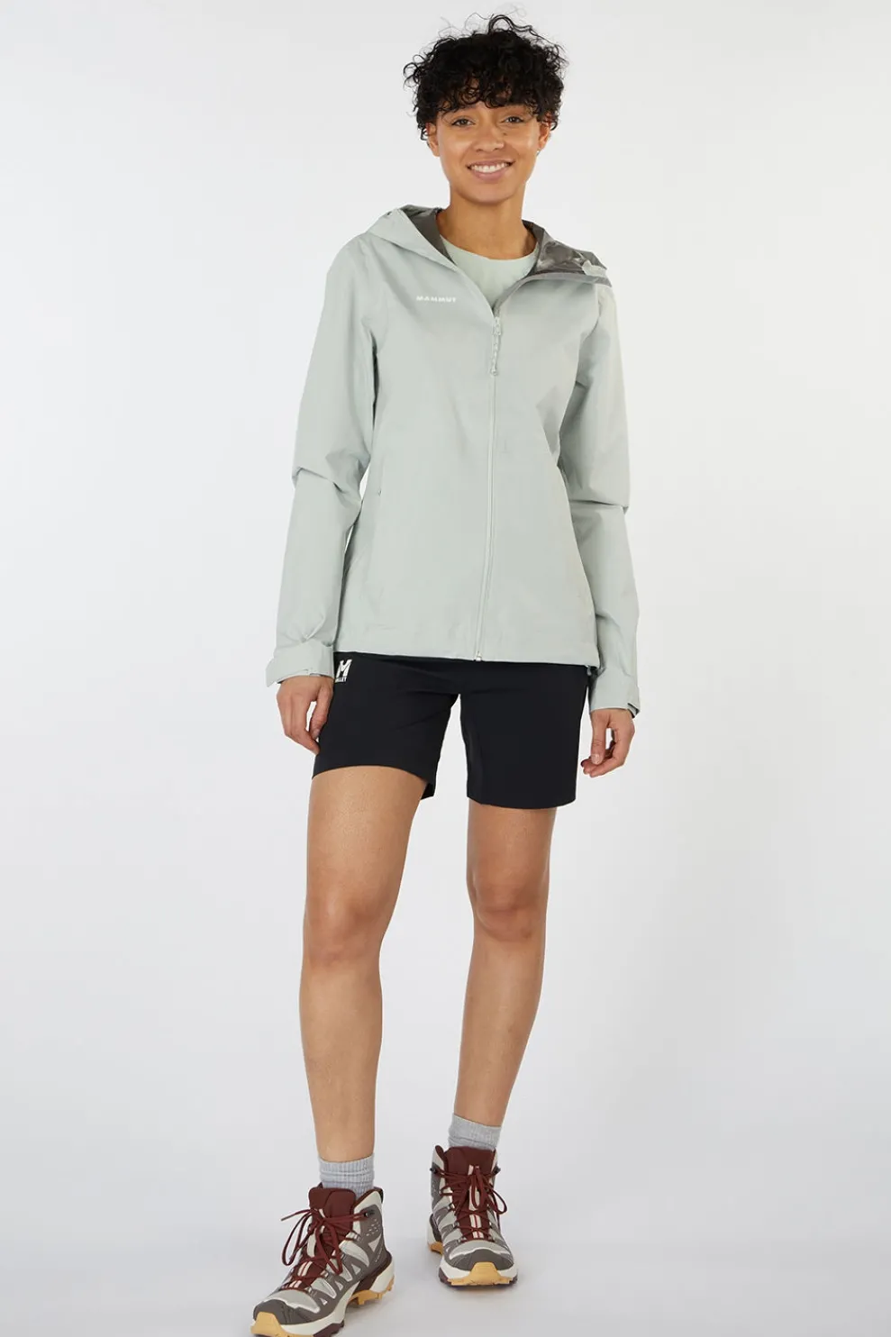 Online Mammut Regenjas Linard Light Hs Hooded Jacket Silver Sage