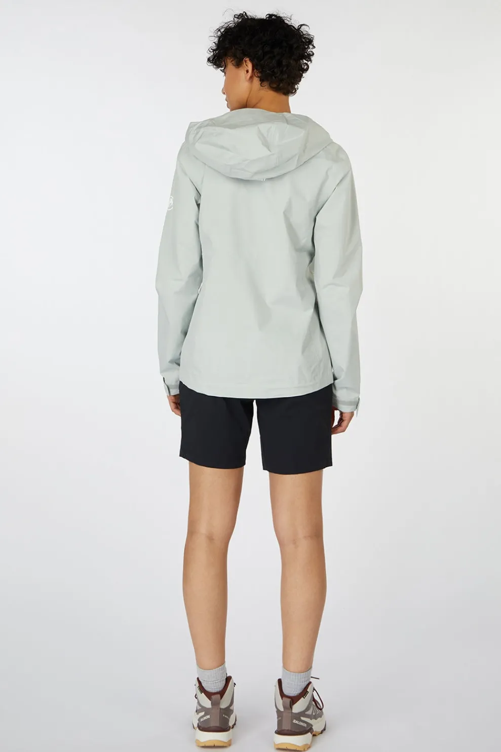 Online Mammut Regenjas Linard Light Hs Hooded Jacket Silver Sage