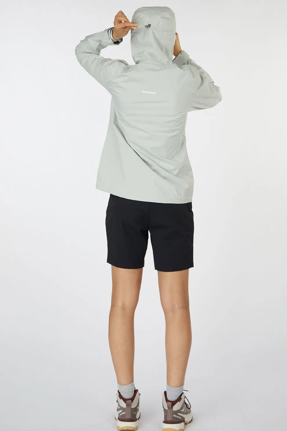 Online Mammut Regenjas Linard Light Hs Hooded Jacket Silver Sage