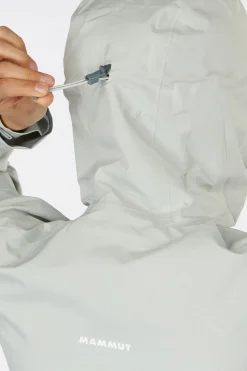 Online Mammut Regenjas Linard Light Hs Hooded Jacket Silver Sage