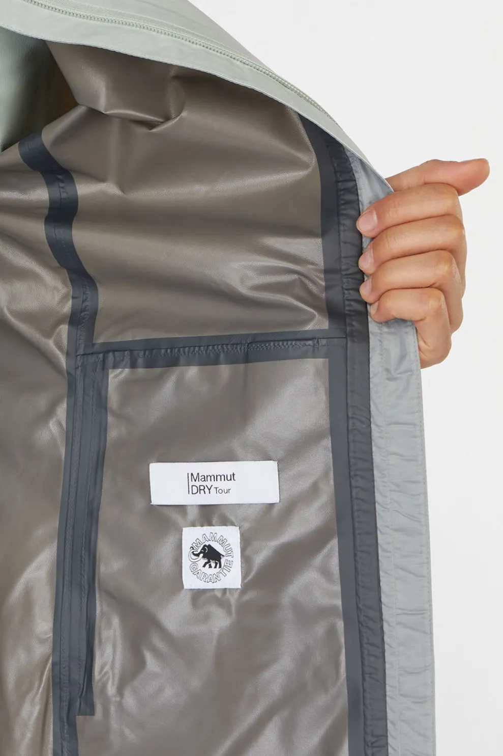 Online Mammut Regenjas Linard Light Hs Hooded Jacket Silver Sage