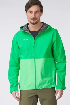 Clearance Mammut Regenjas Linard Light Hs Hooded Jacket Pinea-Aurora