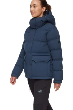 Sale Mammut Regenjas Roseg 2.0 In Hooded Jacket Women Navy Blue