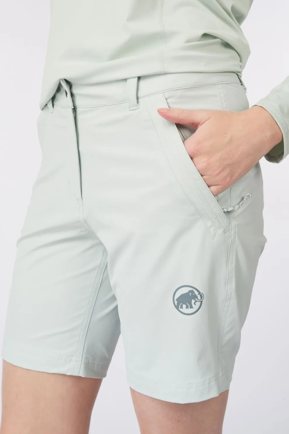 Sale Mammut Short Hiking V Shorts Silver Sage