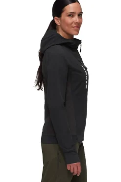 Clearance Mammut Softshell Aenergy So Hybrid Hooded Jacket Women Black