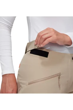 Clearance Mammut Softshell Broek Taiss Guide So Pants Women Savannah