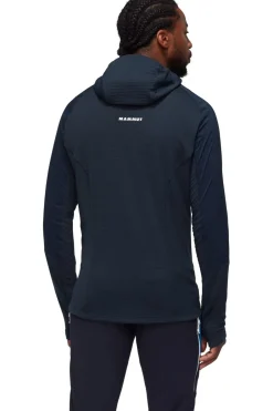 Discount Mammut Softshell Jas Eiger Nordwand Ml Hybrid Hooded Jacket Men Navy Blue