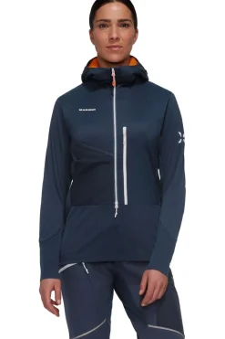 Trui Eiger Speed Ml Hybrid Half Zip Hoodie Women-Mammut Sale