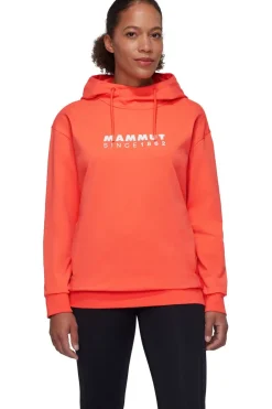 Best Mammut Trui Ml Hoodie Women Logo orange
