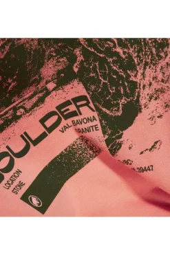 New Mammut T-Shirt Massone T-Shirt Women Wagon Salmon pink