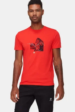 Online Mammut T-Shirt Mountain T-Shirt Men 4208M Mammut Red