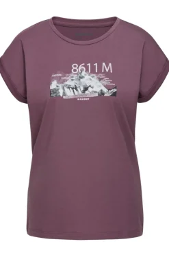 T-Shirt Mountain T-Shirt Women 8611M-Mammut Clearance
