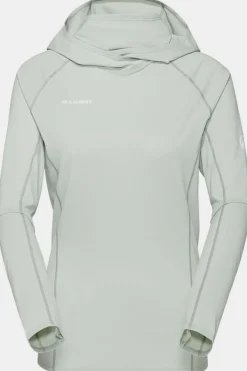 Outlet Mammut T-Shirt Selun Fl Sun Hoodie Silver Sage