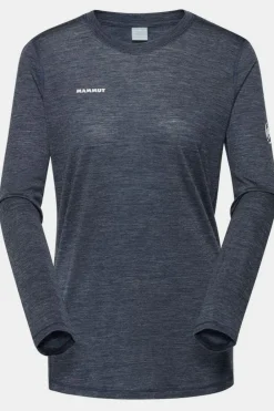 Discount Mammut T-Shirt Tree Wool Fl Longsleeve Marine Melange