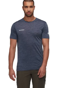 Discount Mammut T-Shirt Tree Wool Tee Marine Melange