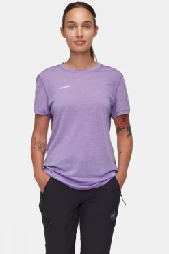 Discount Mammut T-Shirt Tree Wool Tee Lavandin Melange