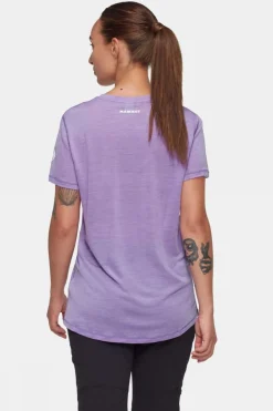Discount Mammut T-Shirt Tree Wool Tee Lavandin Melange