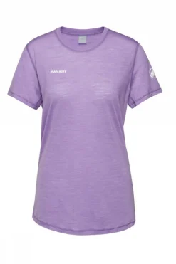 Discount Mammut T-Shirt Tree Wool Tee Lavandin Melange