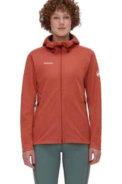 Clearance Mammut Ultimate Vii So Hooded Jacket Women Brick