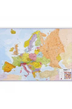 Best Maps International Europa pol. plano gepl. ENG mi 2019