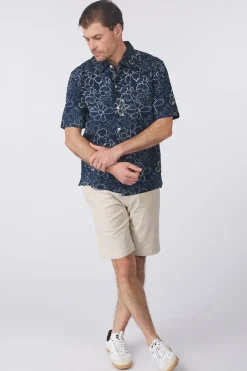 Outlet Marc O'Polo Hemd 523735441040 Multi/ Pure Cashmere