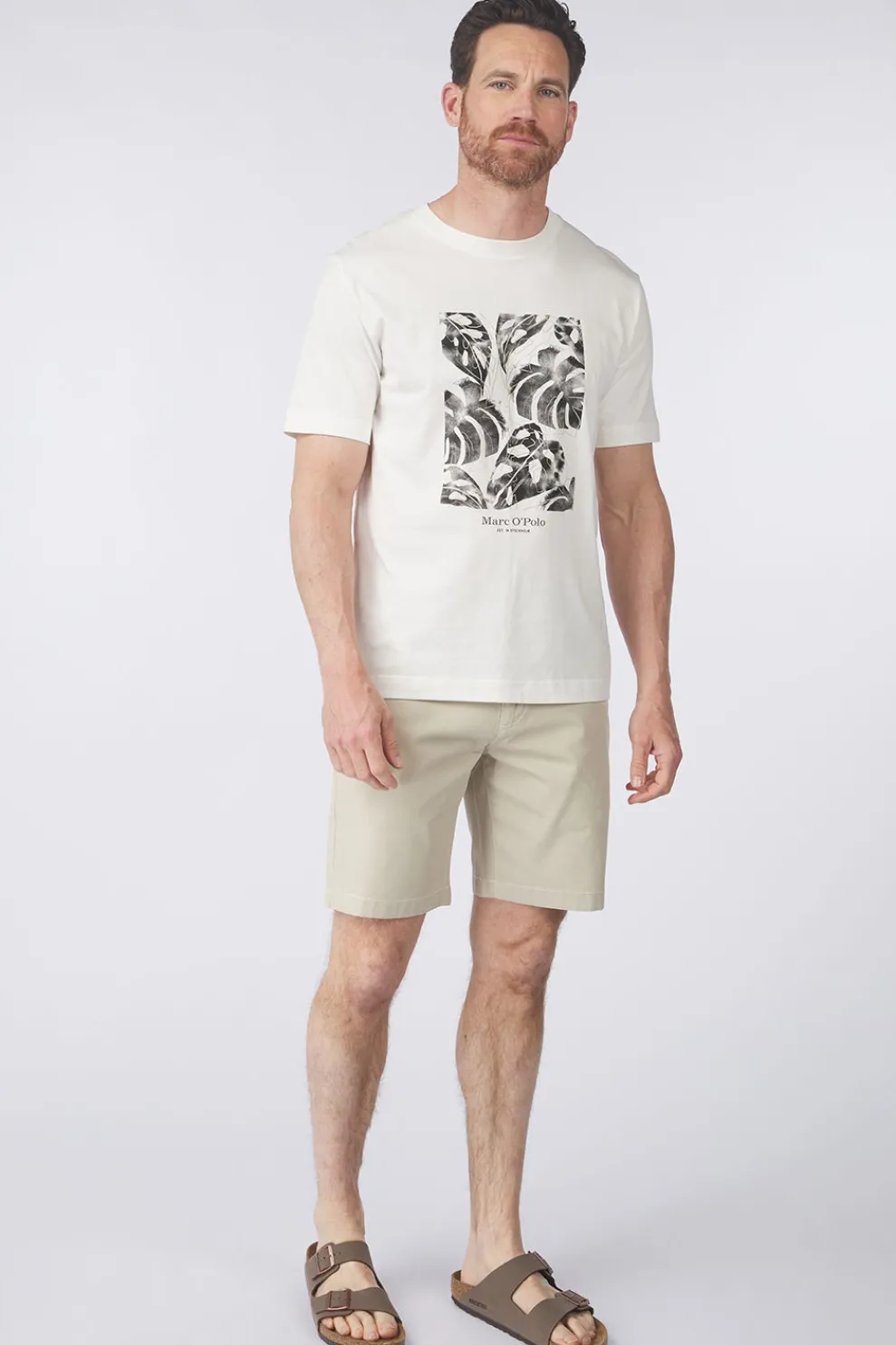 New Marc O'Polo T-Shirt 524201251246 Egg White