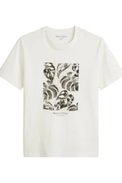 New Marc O'Polo T-Shirt 524201251246 Egg White