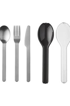 Outlet Mepal Bestekset 3-Delig Ellipse Nordic Black
