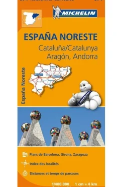 New Michelin Aragon / Cataluna / Andorra 574 mich (r) 2018
