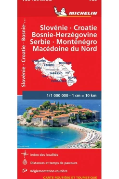 Slovenië /Kroatië/Bosnië/Servië/Mon. 736 mich (r)-Michelin Outlet