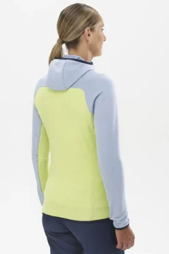 Online Millet Fleece Fusion Grid H W Lime Green/Light Grey