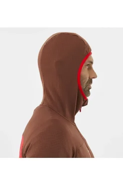 Hot Millet Fleece Fusion Grid H Rouge/Cinnamon