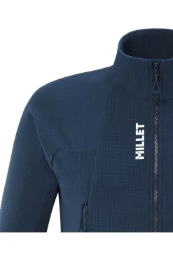 New Millet Fleece K Lightgrid Saphir