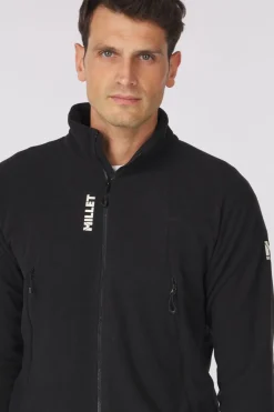 Clearance Millet Fleece K Lightgrid Black -Noir