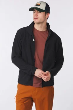 Outlet Millet Fleece Ubic Lightgrid Jkt M Black Noir