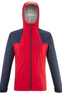 Hot Millet Regenjas Fitz Roy Rouge/Saphir