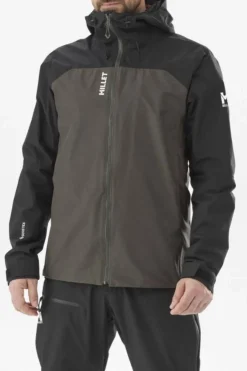 Clearance Millet Regenjas Seneca 2L Gore-Tex Deep Jungle/Black