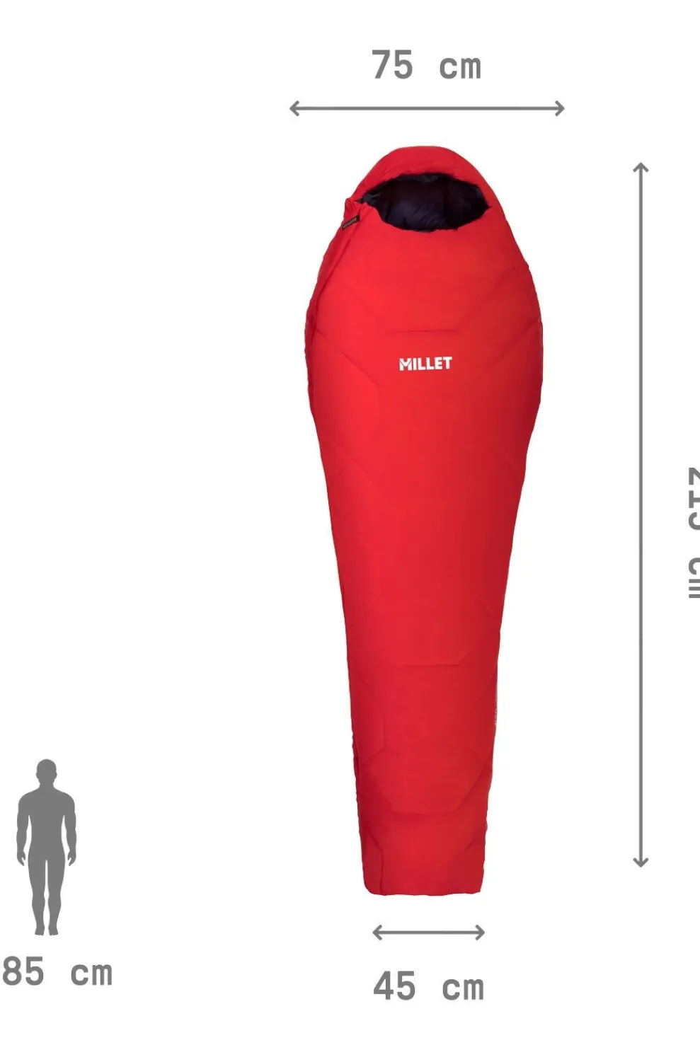 Slaapzak Baikal 1500 Reg-Millet Online