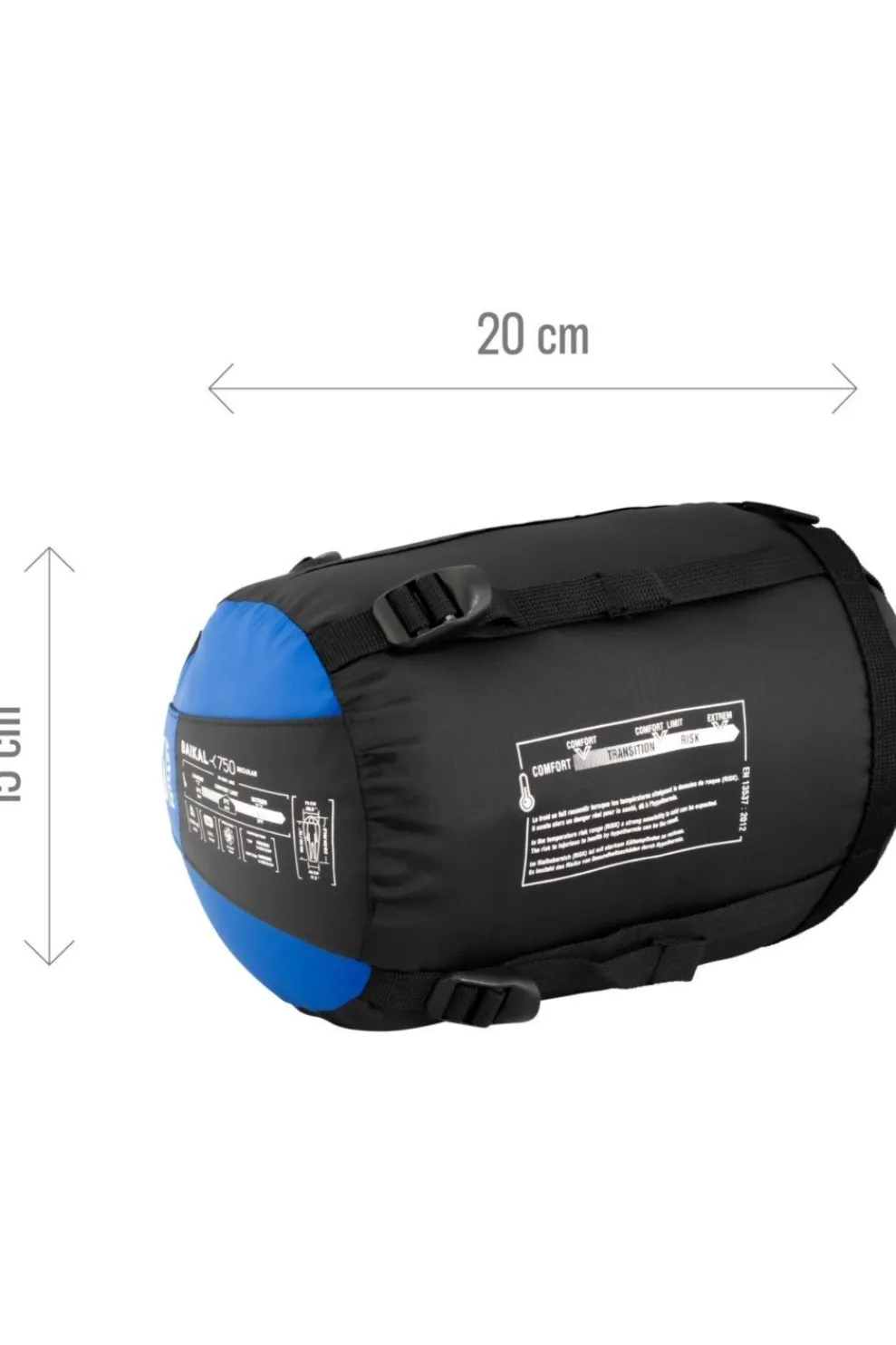 Slaapzak Baikal 750 Reg-Millet Hot