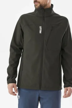 Fashion Millet Softshell Jas Magma Shield dark khaki