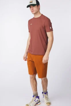 Hot Millet T-Shirt Fusion Ss Tee Cinnamon/Cinnamon