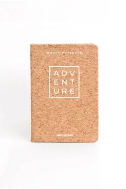 Clearance MISS WOOD Boek Notitieboekje Kurk A6 World Map Adventures 2020