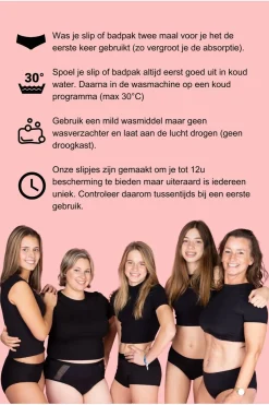 Best Moi et marie Badpak Atla Menstruatiebadpak Black