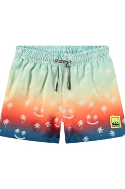 Sale Molo Kids Zwemshort Niko Palmtree Smile