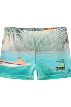 Fashion Molo Kids Zwemshort Norton Placed Leo On Surf