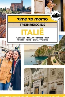 Boek Italië Treinreisgids-Momedia Best