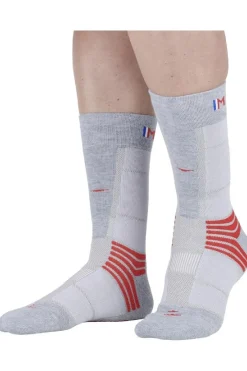 Sale Monnet Sokken Trek Air Gris Rouge