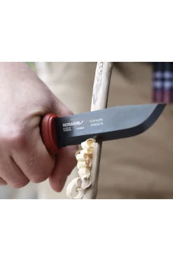 Best Morakniv Mes Garberg Black Blade Dala Red