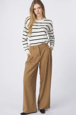 Clearance MSCH Copenhagen Trui Mschmaura Rachelle white/black