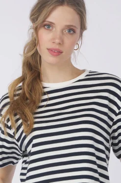 Sale MSCH Copenhagen Trui Mschkemba Bahara Light Blue/Denim / Jeans